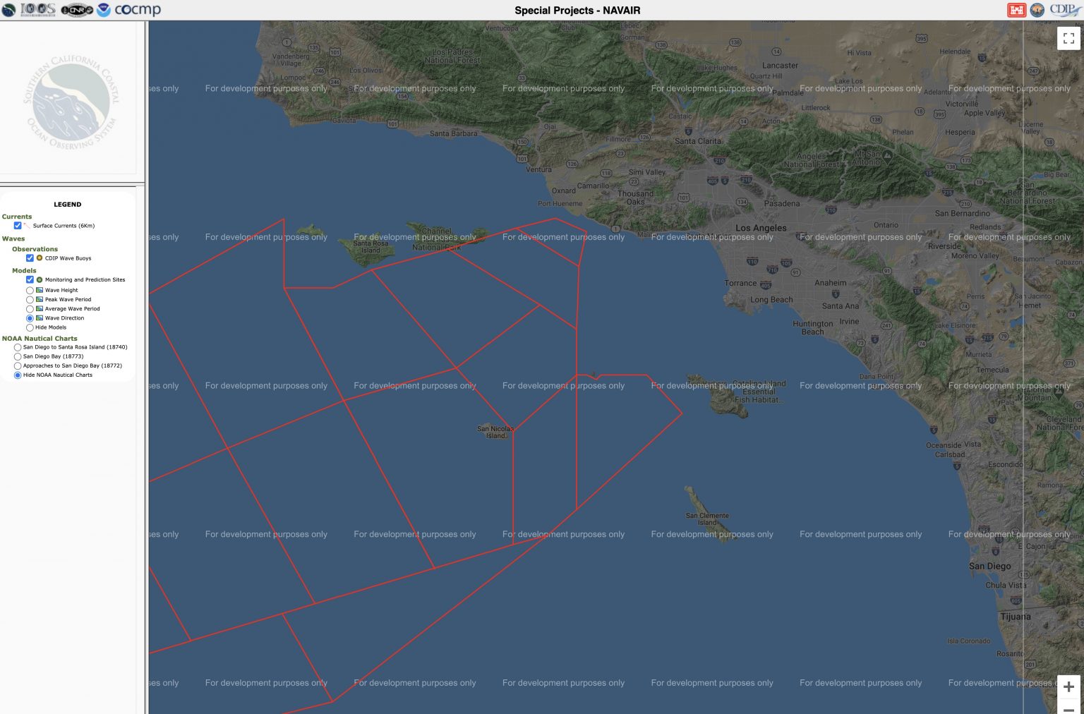 Naval Air Systems Command (NAVAIR) Southern California Coastal Ocean