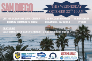 San Diego MPA Collaborative Meeting – Oct. 22 in Oceanside